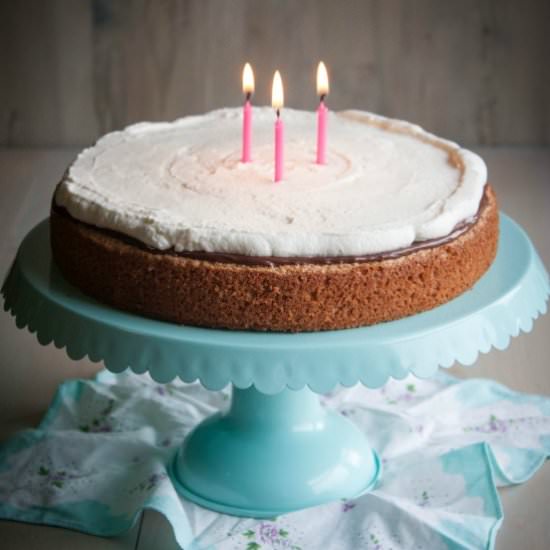 5 Ingredient hazelnut cake