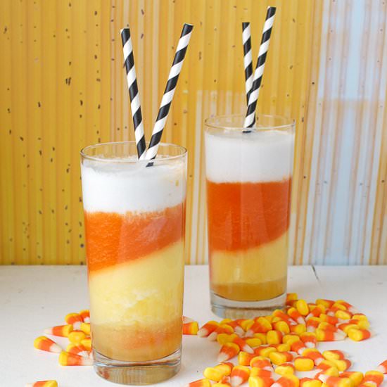 Tropical ‘Candy Corn’ Smoothie