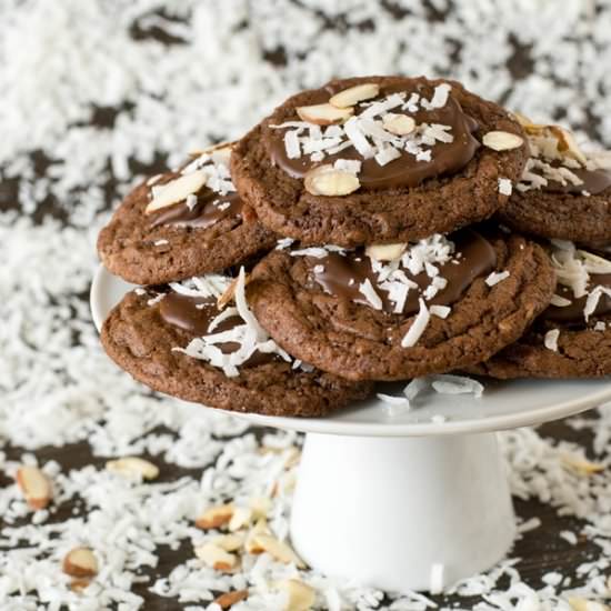 Almond Joy Chocolate Cookies
