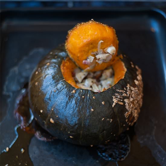 Baked pumpkin