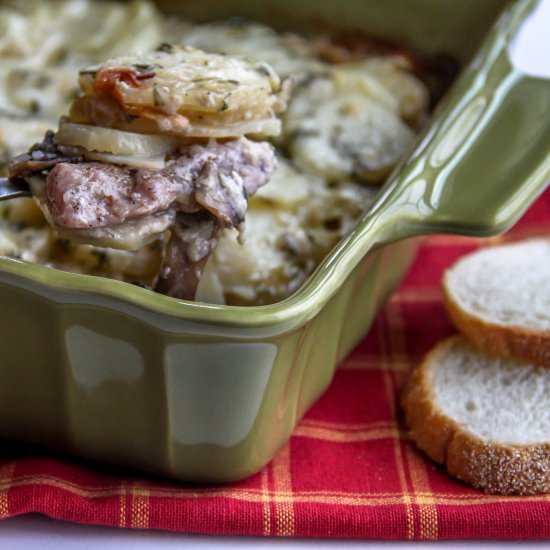 Potato and Meat Casserole