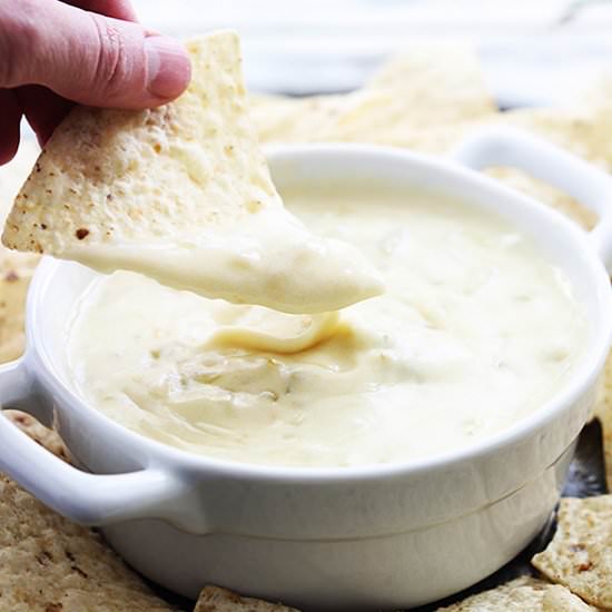 Slow Cooker Queso Blanco Dip