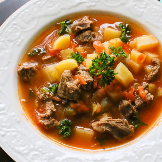 Beef Soup “Shurpa”