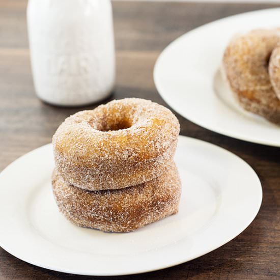 Cinnamon Sugar Biscuit Donuts