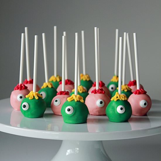 Halloween Monster Cakepops