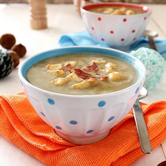 Chestnut and Vegetables Soup