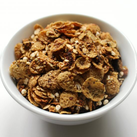 Orange Hemp Seed Granola