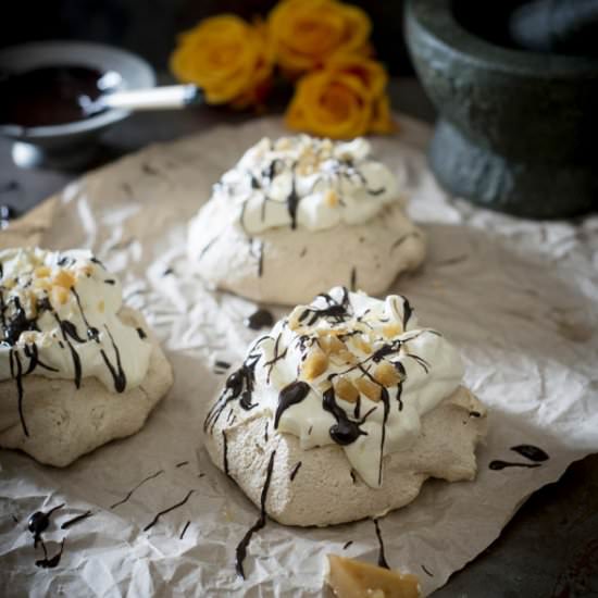Coffee Pavlova