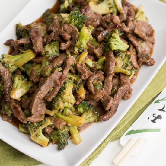 One Pot Beef & Broccoli