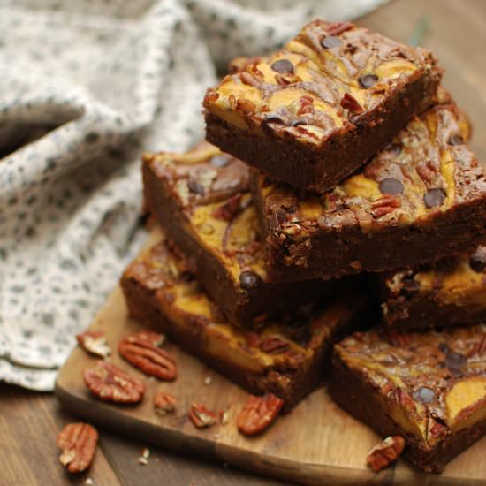 Pumpkin Pie Brownies