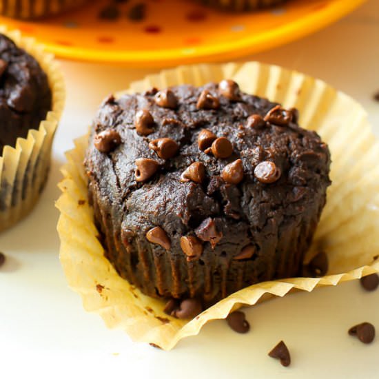 Pumpkin Chocolate Muffins