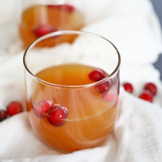 Cran-Apple Bourbon Punch