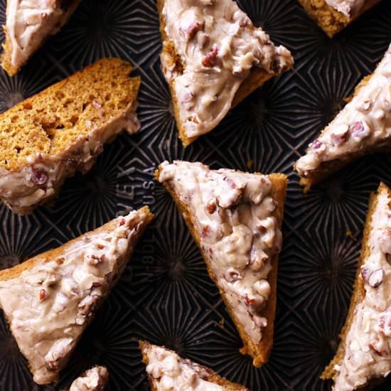 Pumpkin Praline Bars