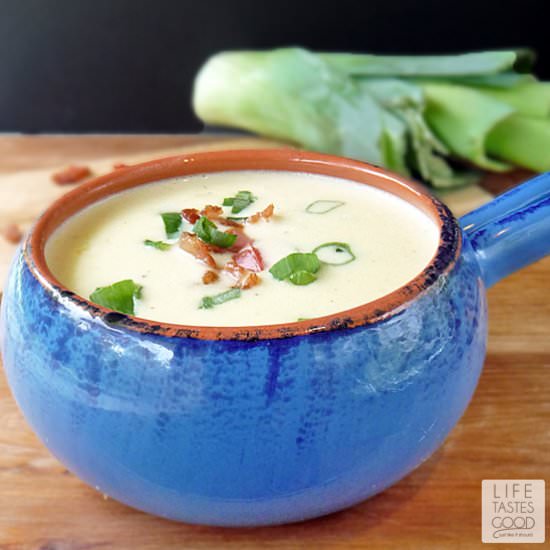 Potato Leek and Bacon Soup