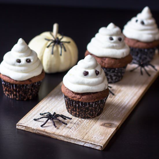 Ghost Cupcakes