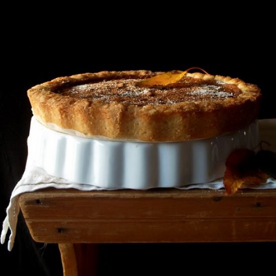 Tart with Marsala Cream