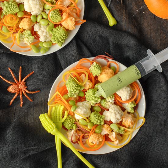 Freaky {Healthy} Halloween Salad