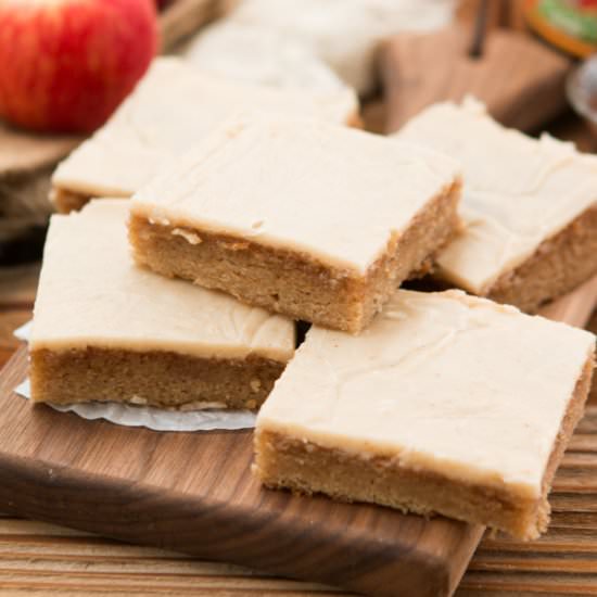 Apple Butter Spice Sheet Cake