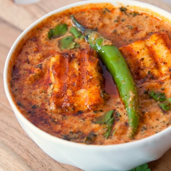 Grilled Tandoori Paneer Masala