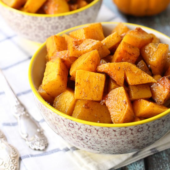 Spiced Roasted Butternut Squash