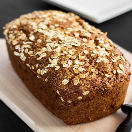 Whole Wheat Banana Bread