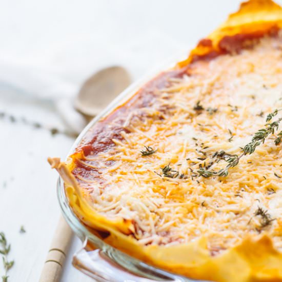 Easy Meat Lasagna
