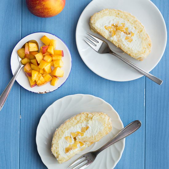 Nectarines Jelly Roll