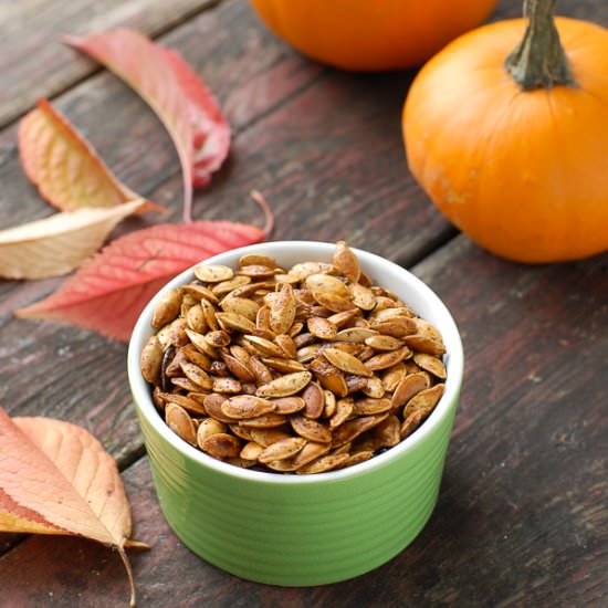 Roasted Pumpkin Seeds Best Method!