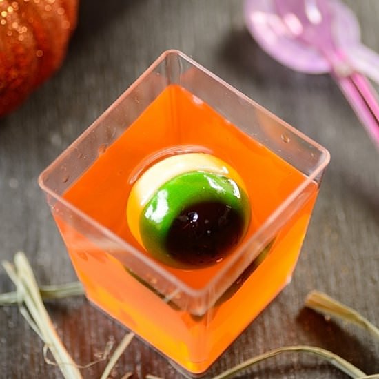 Creepy Jello Cups
