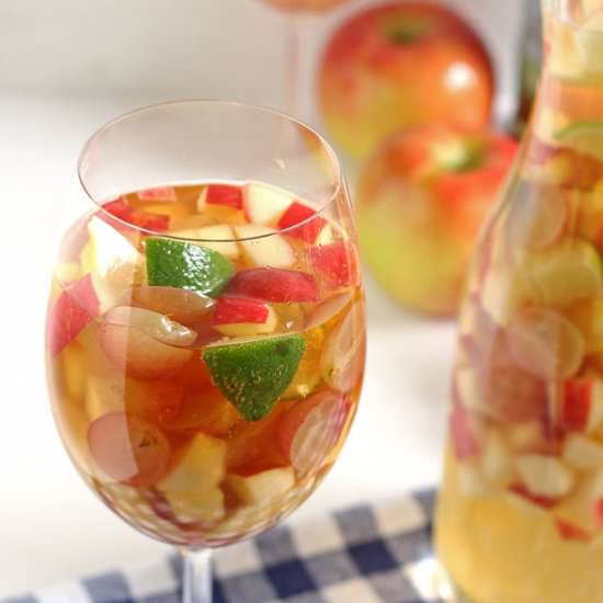 White Wine Apple Cider Sangria