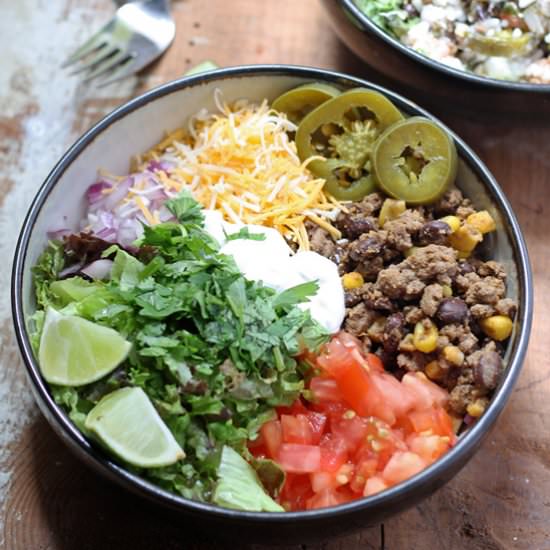 Loaded Burrito Bowls