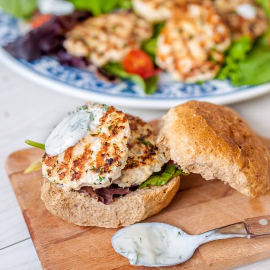 Simple Turkey burgers