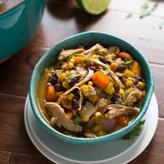 Slow Cooker Mexican Chicken Stew