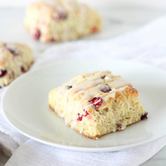 Cranberry Wild Orange Scones