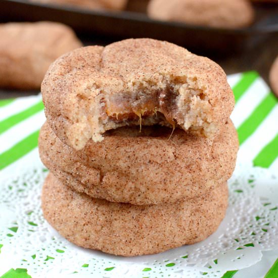 Cinnamon Caramel Cookies