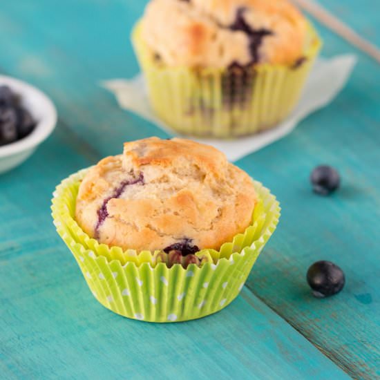 Banana Blueberry Muffin