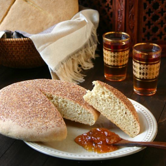 Moroccan Bread – Khobz Kesra