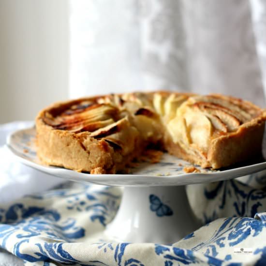 french apple galette