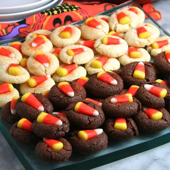 Candy Corn Sugar Cookies