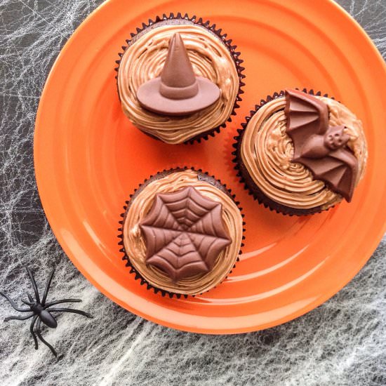 Chococolate Cupcakes w/ Buttercream