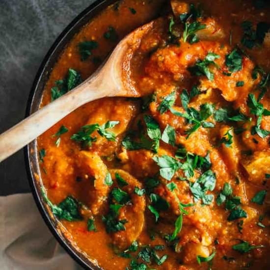 One Pot Spanish Chicken Potatoes