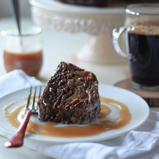 Gingerbread Pear Bundt Cake