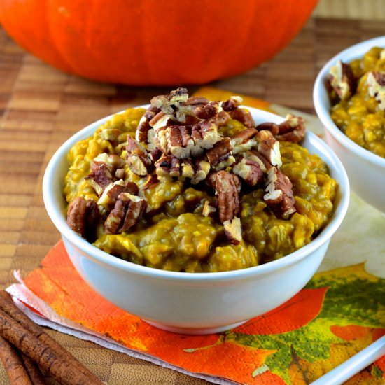Pumpkin Overnight Oats