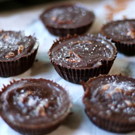 Salted Almond Butter Cups