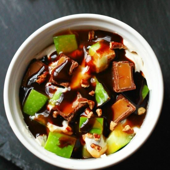 Caramel Apple Rolo Salad