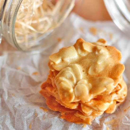 Almond tuiles