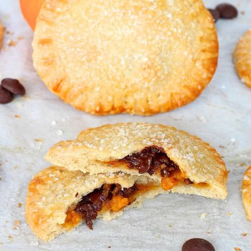 Pumpkin Chocolate Hand Pies