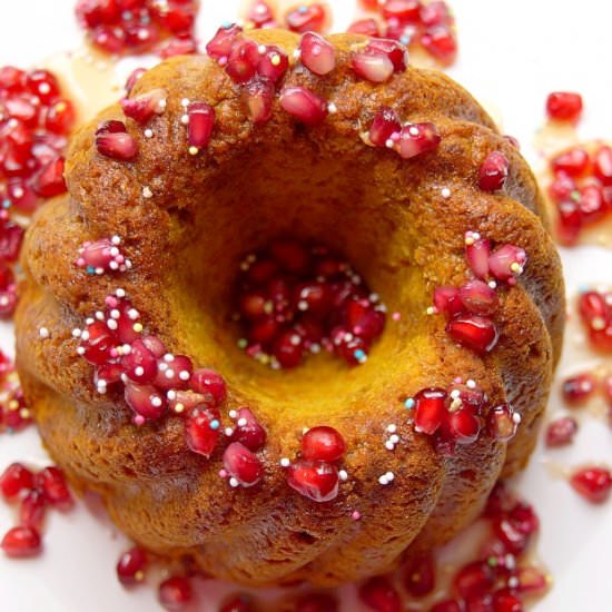 Cake bundt à la citrouille
