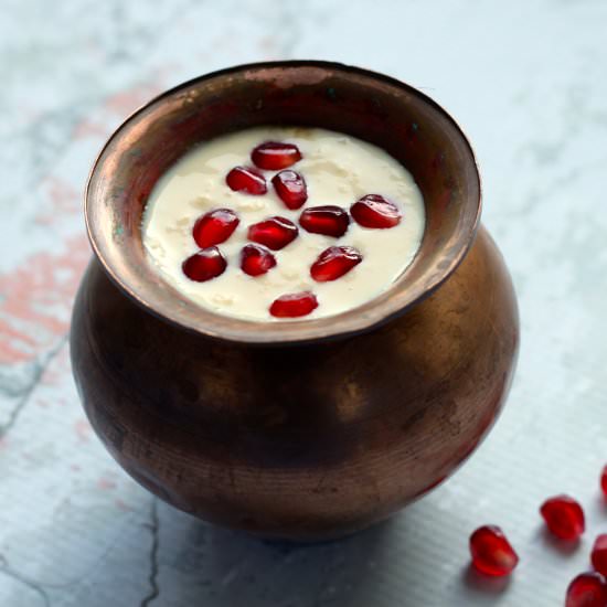 Deliciously Sweet Caramel Lassi