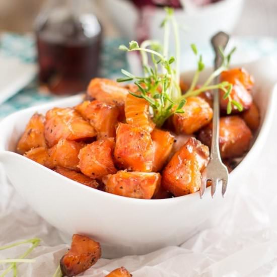 Heat Smoked Maple Salmon Nuggets
